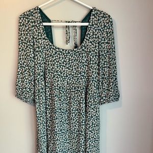 American Eagle Square Neck Mini Dress